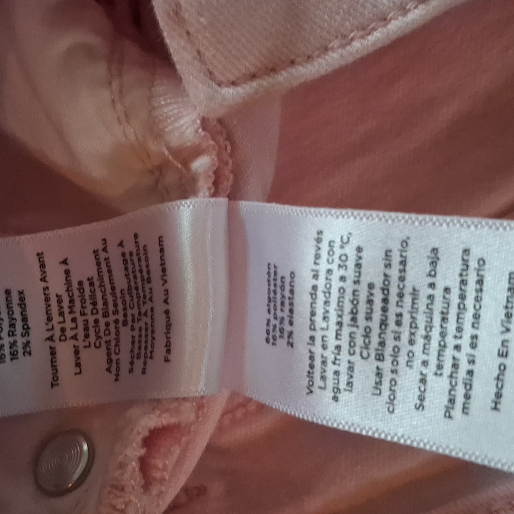 Talbots Boyfriend Jeans in Blush Pink - Picture 8 of 13